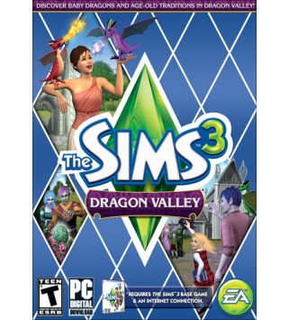 The Sims 3 - Dragon Valley DLC Origin / EA app Key GLOBAL